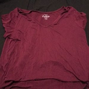 Maroon tank top